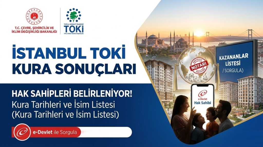 İstanbul TOKİ Kura Sonuçları
