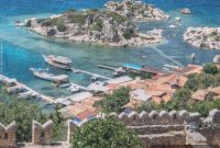 Simena Castle Ruins: Spectacular Coastal Views and Boat Access