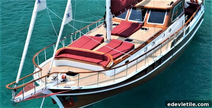 Gulet sailing