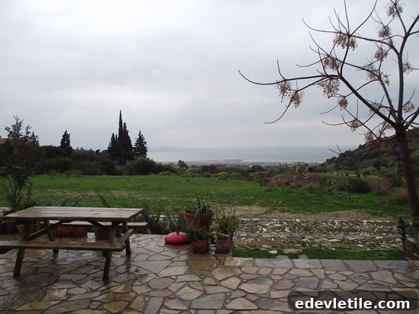 View from Old Doğanbey in Turkey