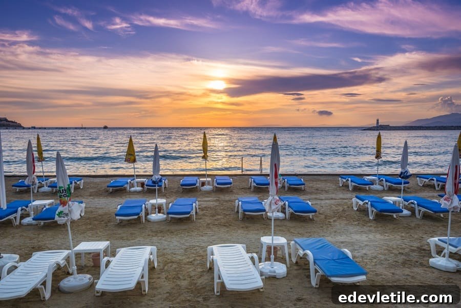 Ladies beach in Kusadasi