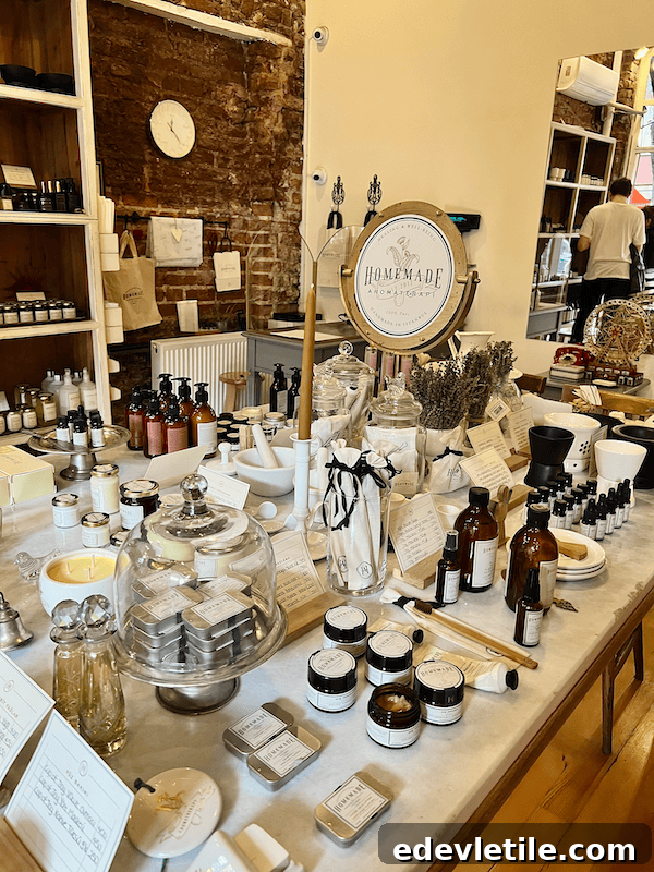 Aromatherapy shop