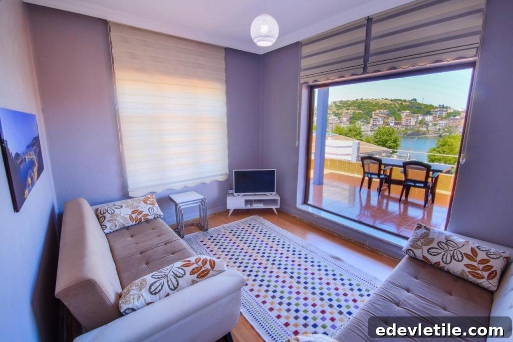 Kerem Apartment terrace view