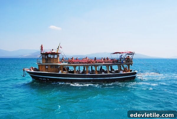 Altinkum boat trip