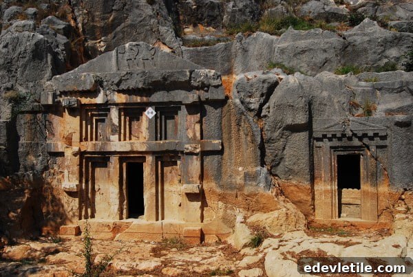Two Lycian Rock Tombs