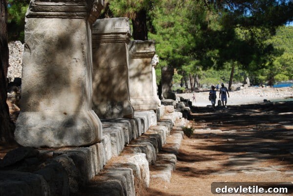 Main street at Phaselis