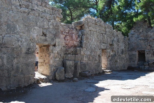Houses at Phaselis