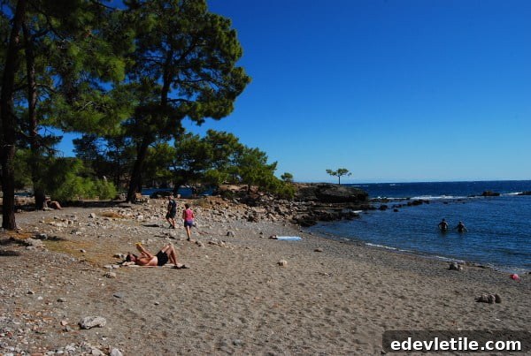 Beach at Phaselis