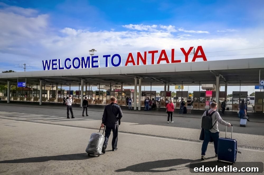 Antalya coastline