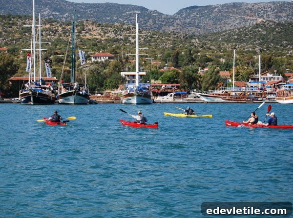Sea kayaking from Ucagiz