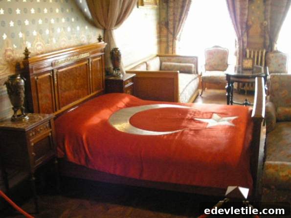 Deathbed of Ataturk