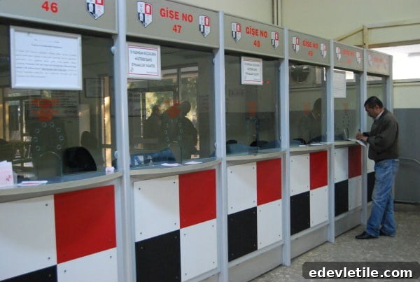 ticket desk