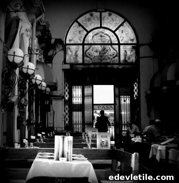 Flower passage on Istiklal avenue