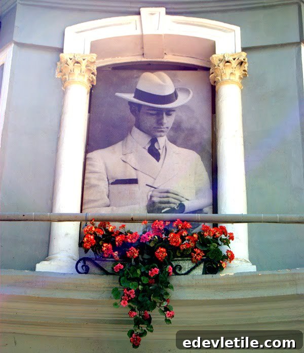 Portraits in Flower passage