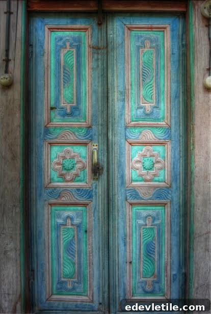 Door to mosque in Black sea region