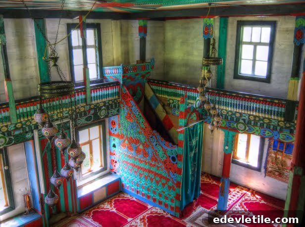 inside a mosque