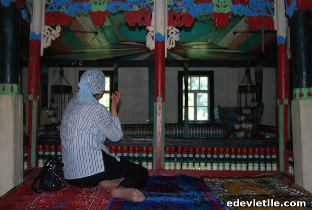 Ladies section in mosque