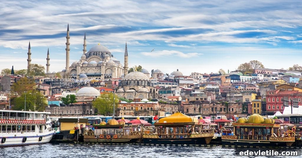 Panoramic view of Istanbul’s historic peninsula