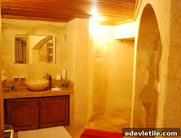 Bathroom of the Taskonaklar hotel