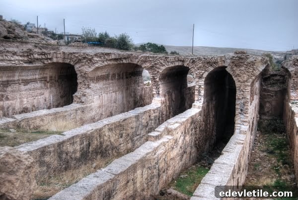 Water cistern at Dara