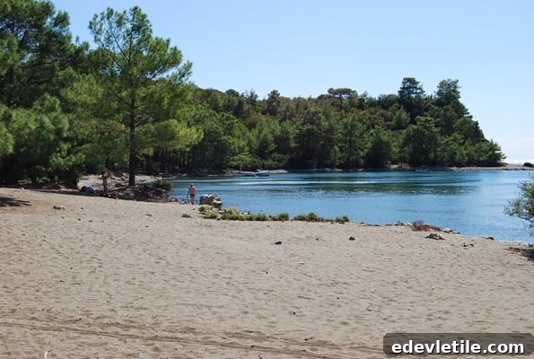 phaselis beach