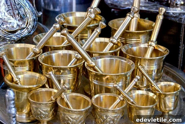 copper souvenirs from Turkey