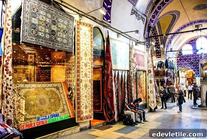 Turkish carpet souvenirs