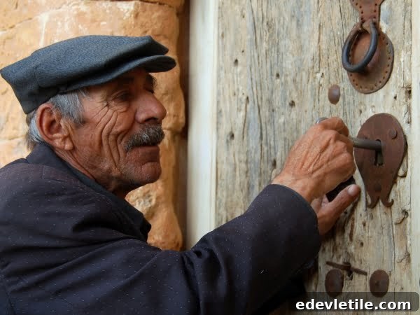 Gatekeeper of the Kasimiye Medresesi