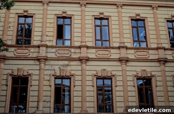 Old Russian building in Kars, Turkey