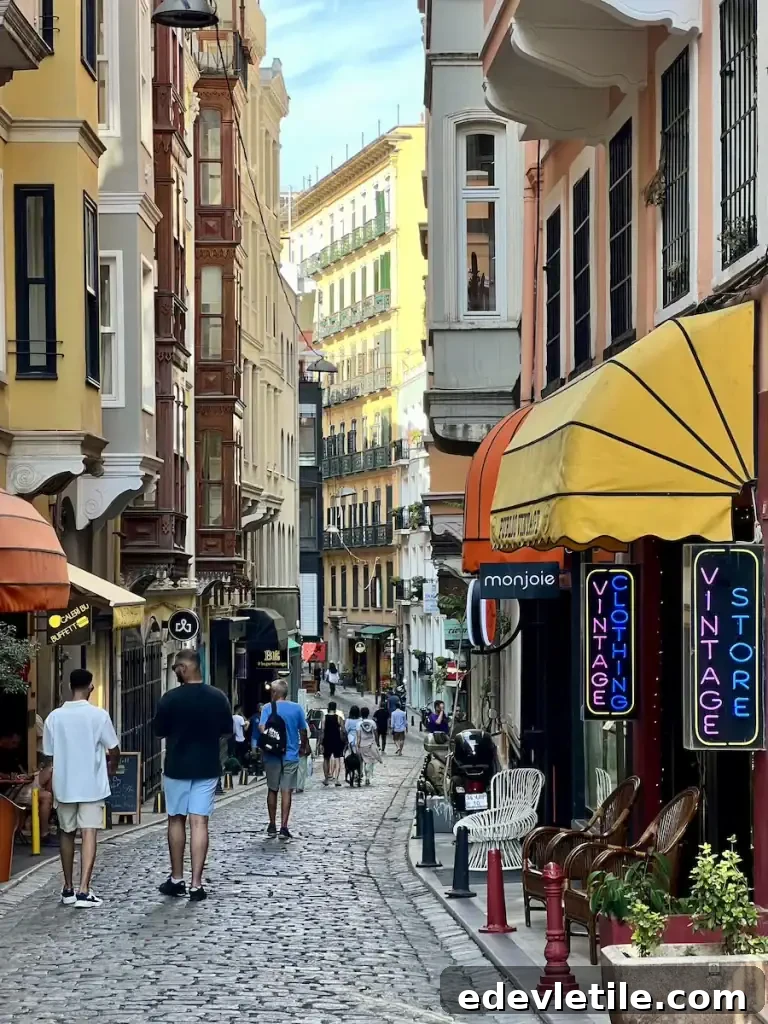 Galata in Istanbul is full of vintage shops and secondhand stores