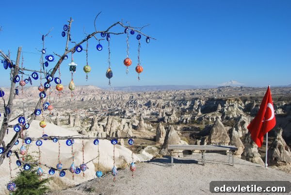Panoramic viewpoint Esentepe Goreme Cappadocia
