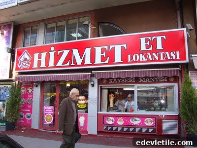 Hizmet et lokanta kayseri