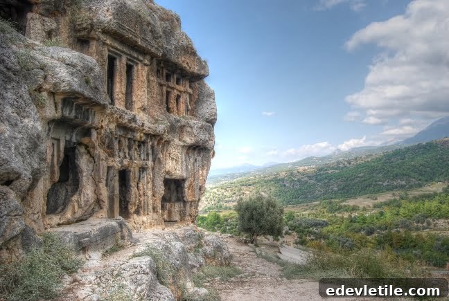 Lycian tombs Tlos