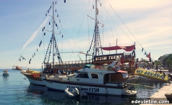 Flying fish boat Altinkum