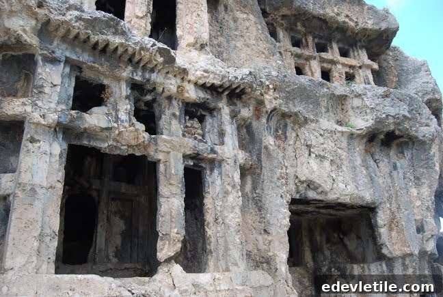 Tlos Lycian Tombs Turkey