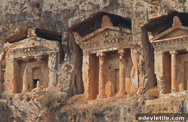 Dalyan rock tombs