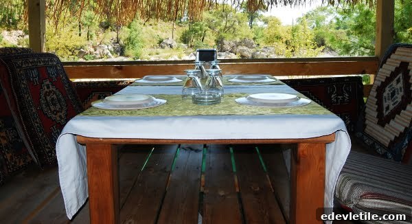 Turkish seating area