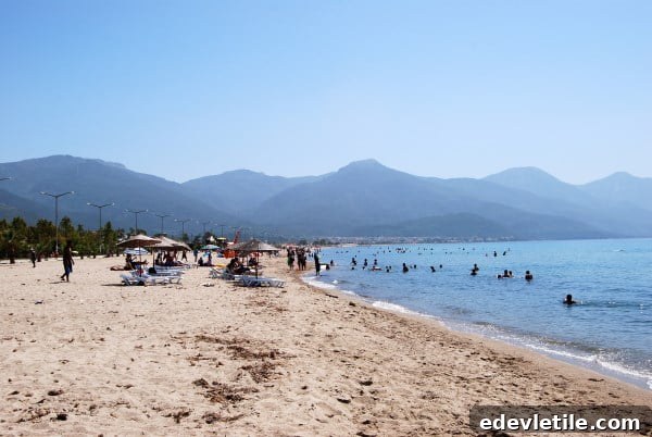Sevgi plaj davutlar guzelcamli kusadasi Turkey