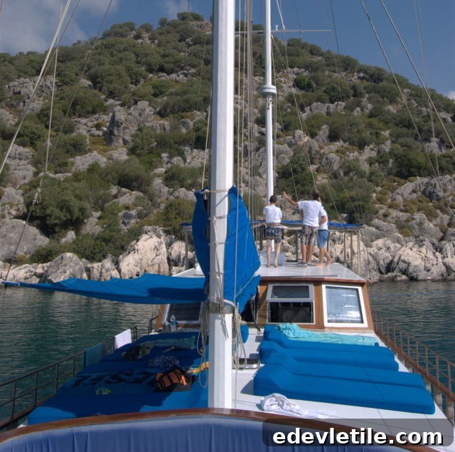 Turkish gulet boat