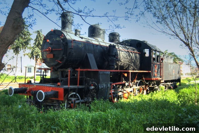 Old train in Selcuk Turkey