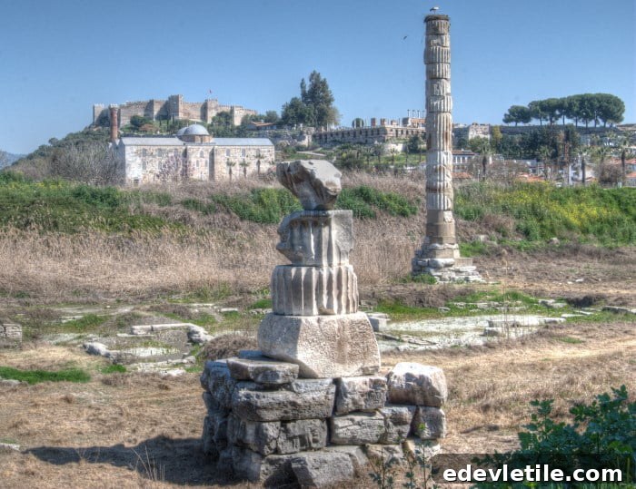 Temple of artemis, selcuk, turkey