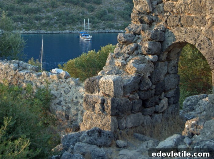 Gemiler Island Fethiye Turkey