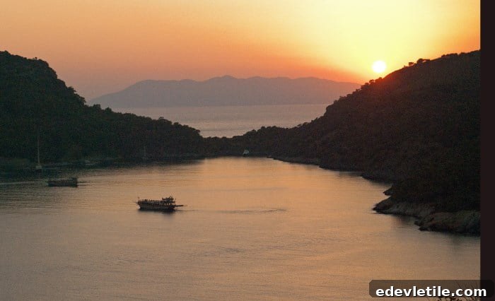 Sunset at Gemiler Island