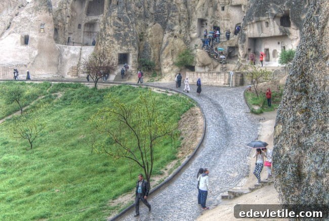 Goreme UNESCO site in Cappadocia Turkey