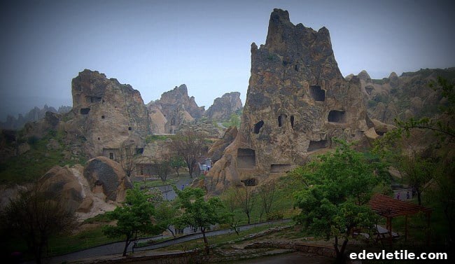 Goreme Open Air museum in Cappadocia, Turkey