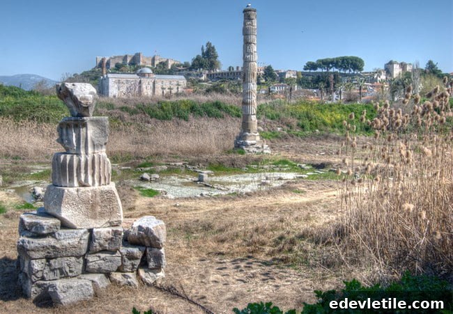 temple of artemis at ephesus selcuk turkey