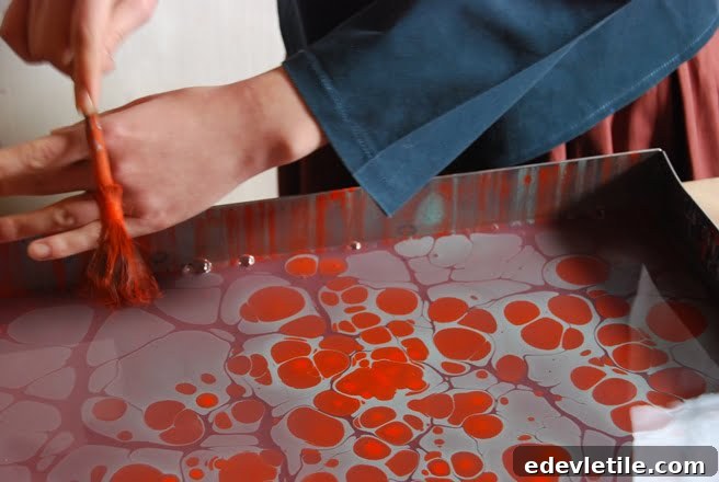 Ebru painting Turkey