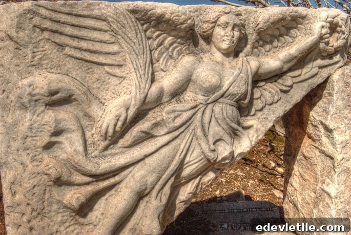 The-Nike-Goddess-statue-of-Ephesus-Turkey