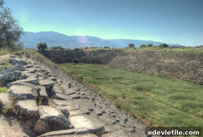 Stadium at the city of Aphrodisias in Turkey