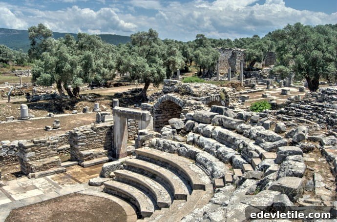 Theatre at Iasos Turkey